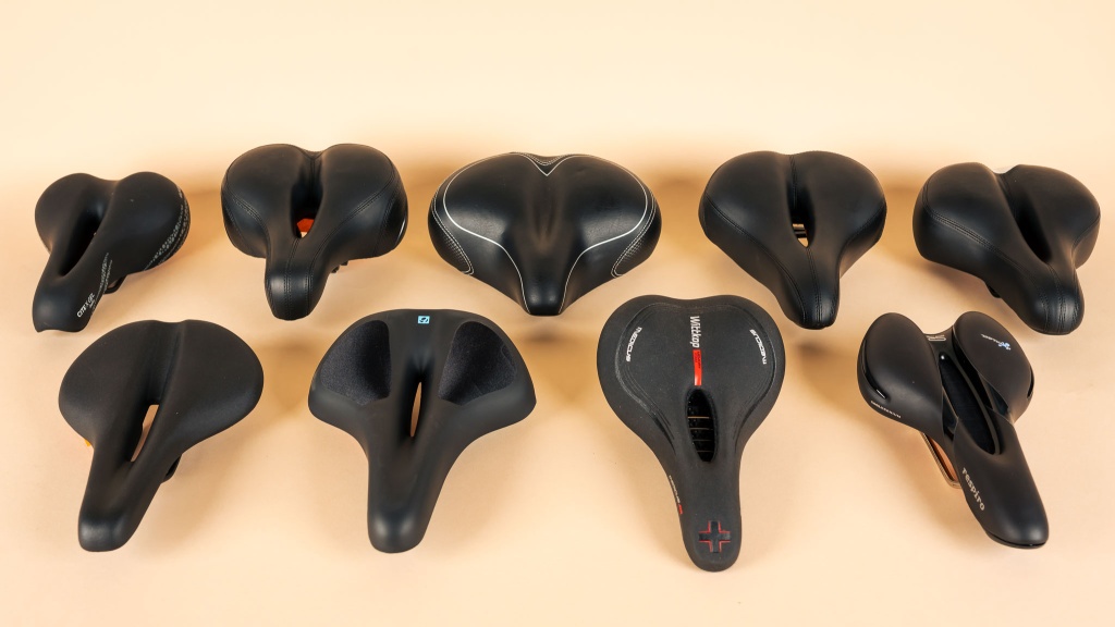 Bicycle saddle profiles
