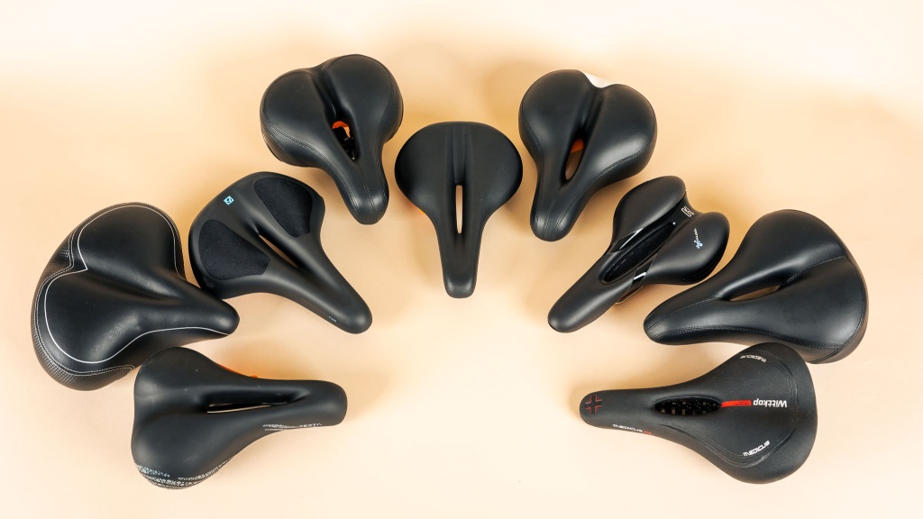 Bicycle saddle shapes