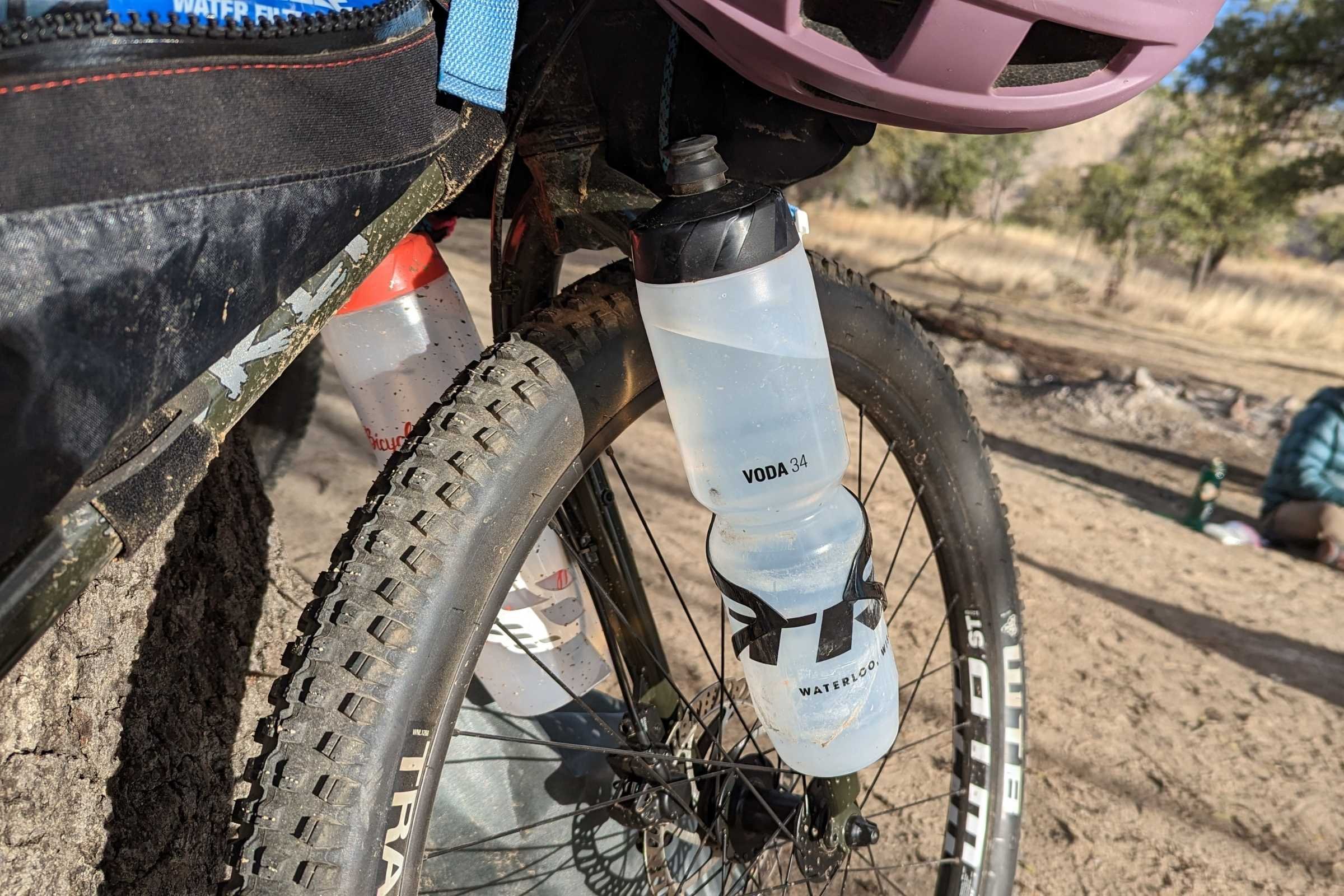 Bicycle water storage
