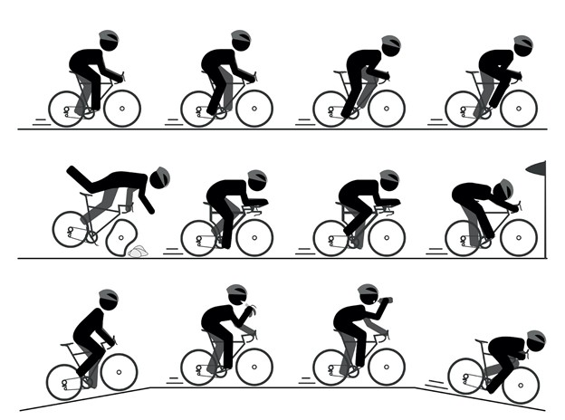 Bike riding position