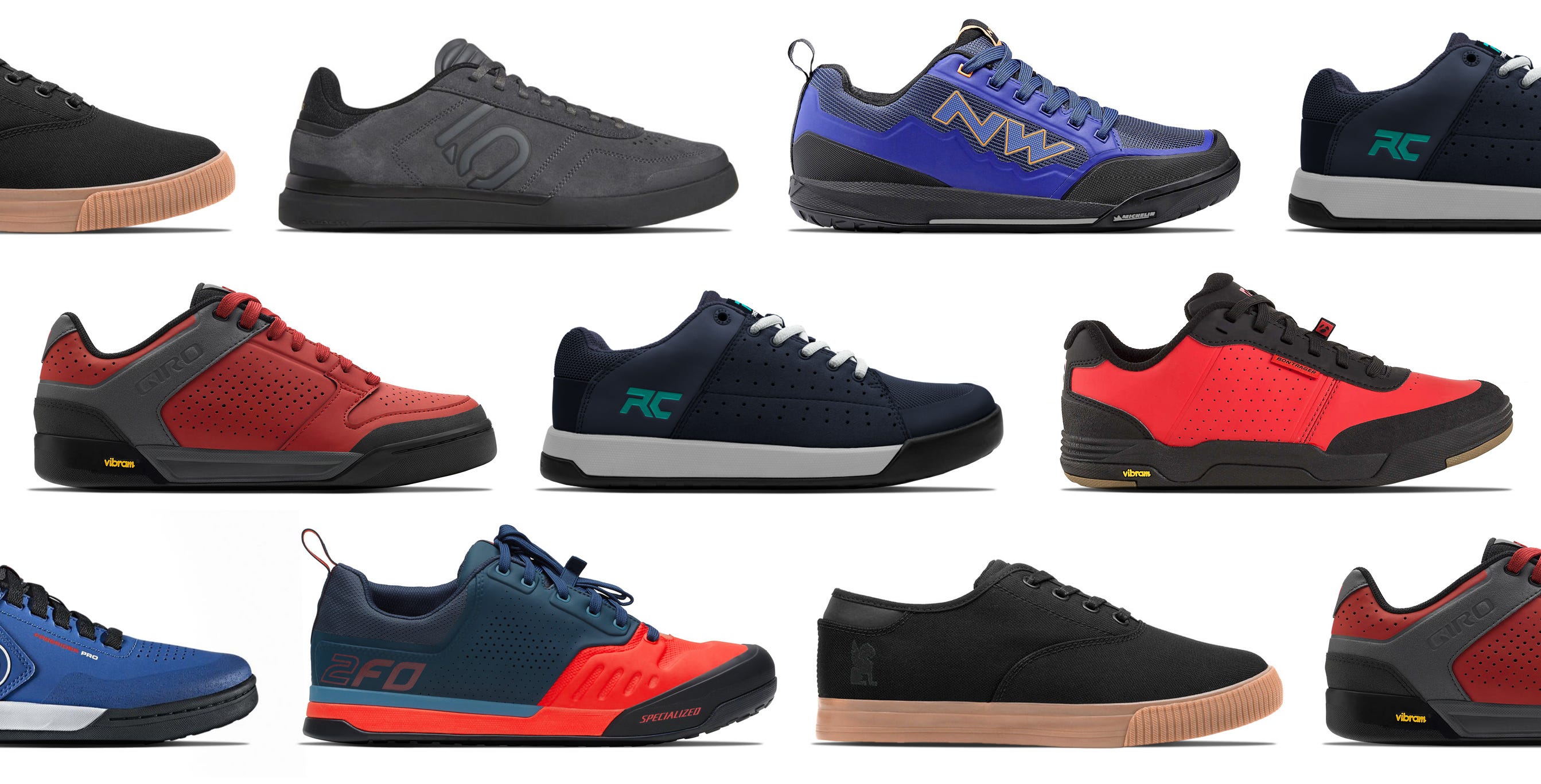 Cycling shoes and pedals