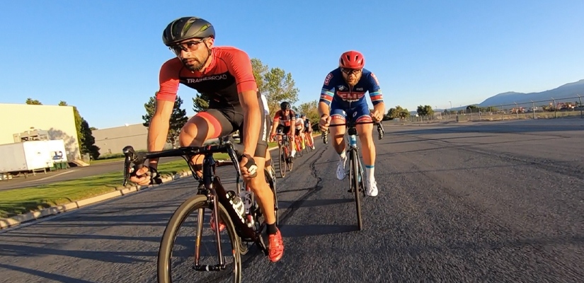 cycling race breakaway