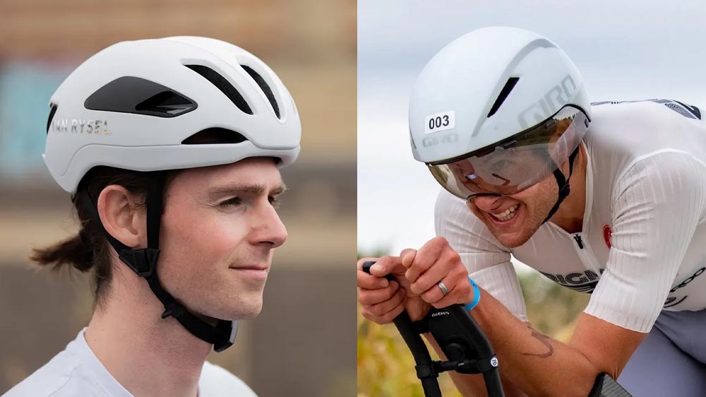 fitted bicycle helmet