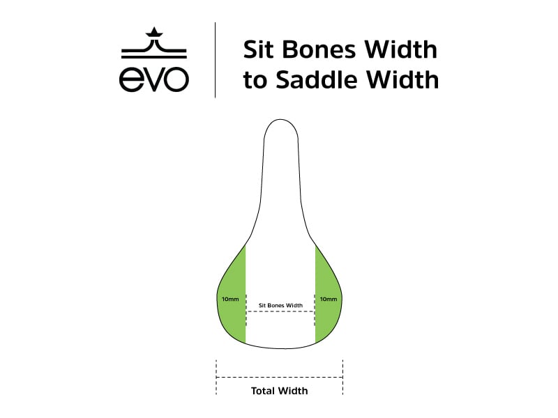 saddle adjustment dimensions
